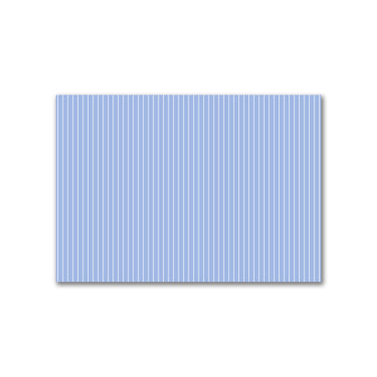 Cotton Canvas Fabric with Fine Off-White Stripes on Blue, FACC-1231-152