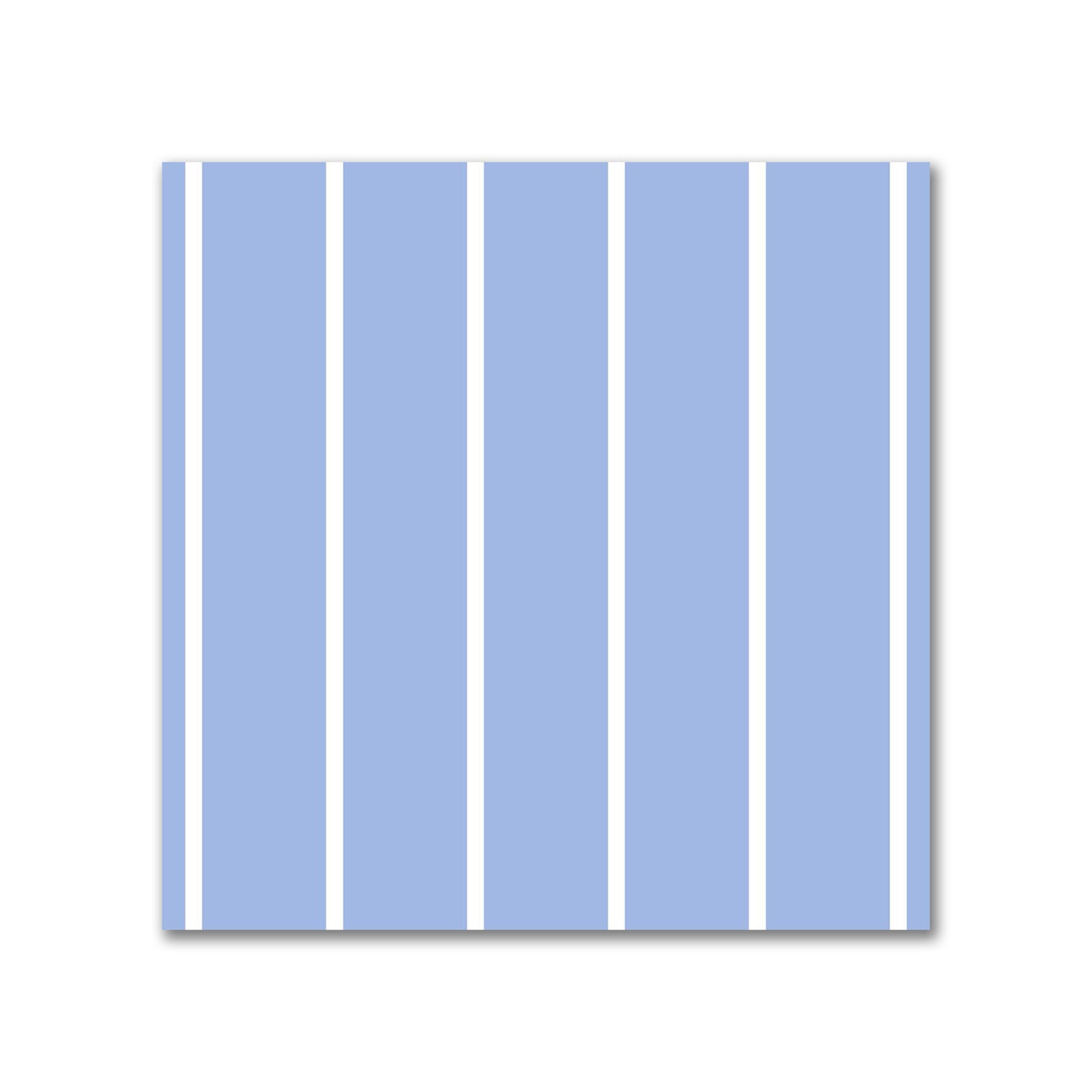 Cotton Canvas Fabric with Fine Off-White Stripes on Blue, FACC-1231-152