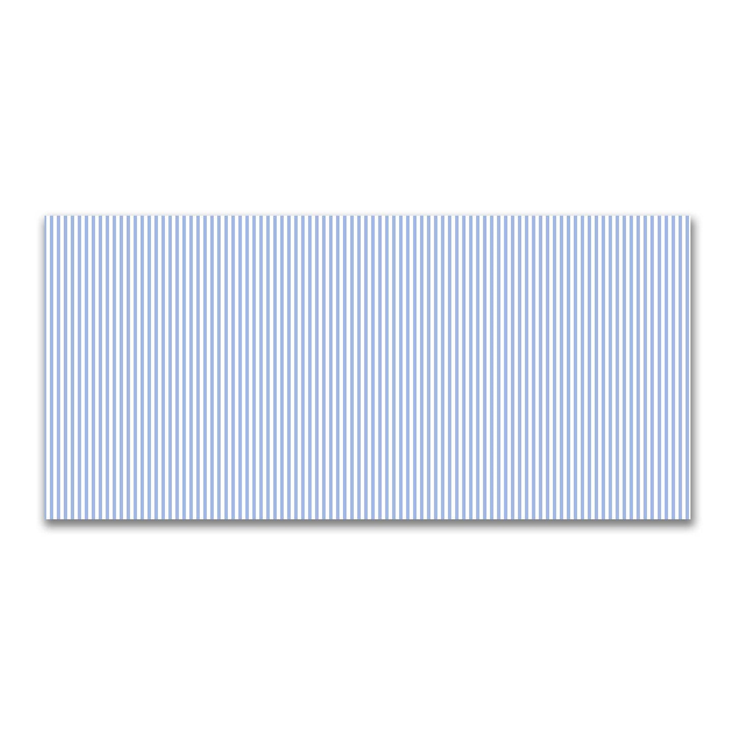 Off-White Cotton Canvas Fabric with Thin Blue Bars, FACC-1231-241