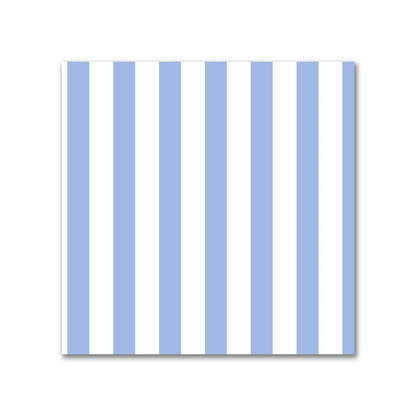 Off-White Cotton Canvas Fabric with Thin Blue Bars, FACC-1231-241