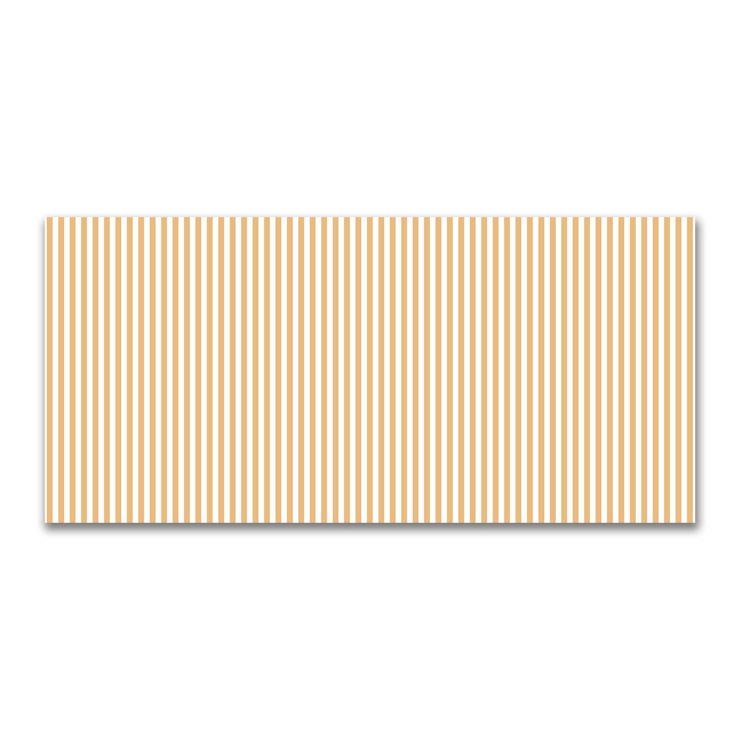 Off-White Cotton Canvas Fabric with Orange Bars, FACC-1232-051