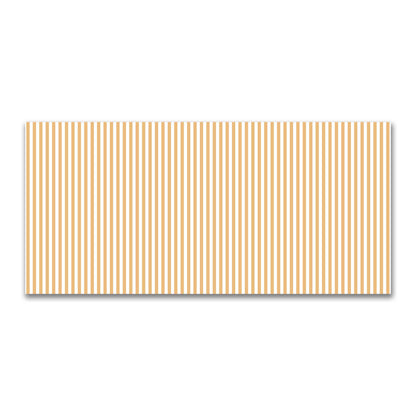 Off-White Cotton Canvas Fabric with Orange Bars, FACC-1232-051