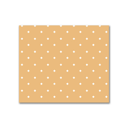 Cotton Canvas Fabric with Off-White Diamonds on Orange, FACC-1232-102