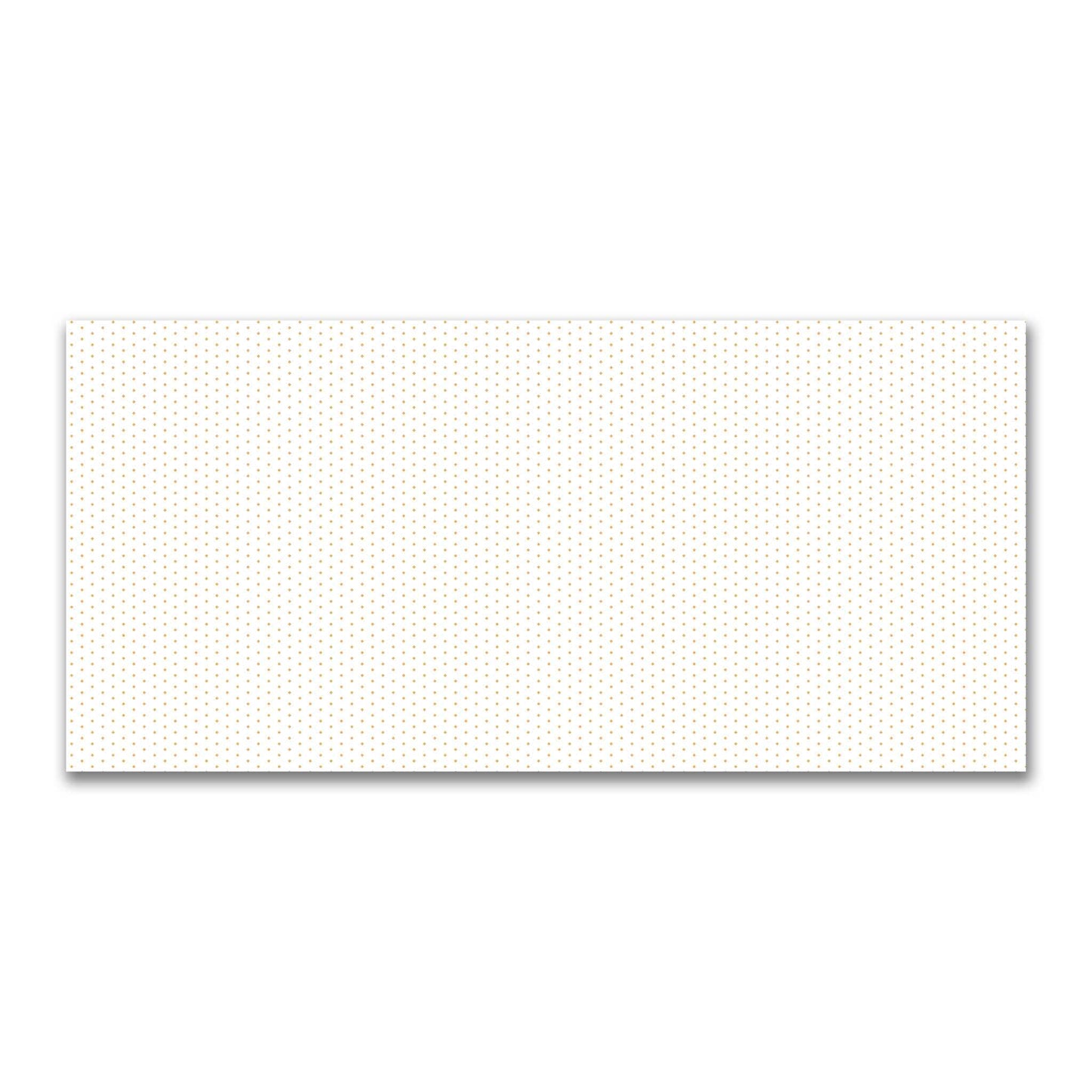 Off-White Cotton Canvas Fabric with Fine Orange Diamonds, FACC-1232-111