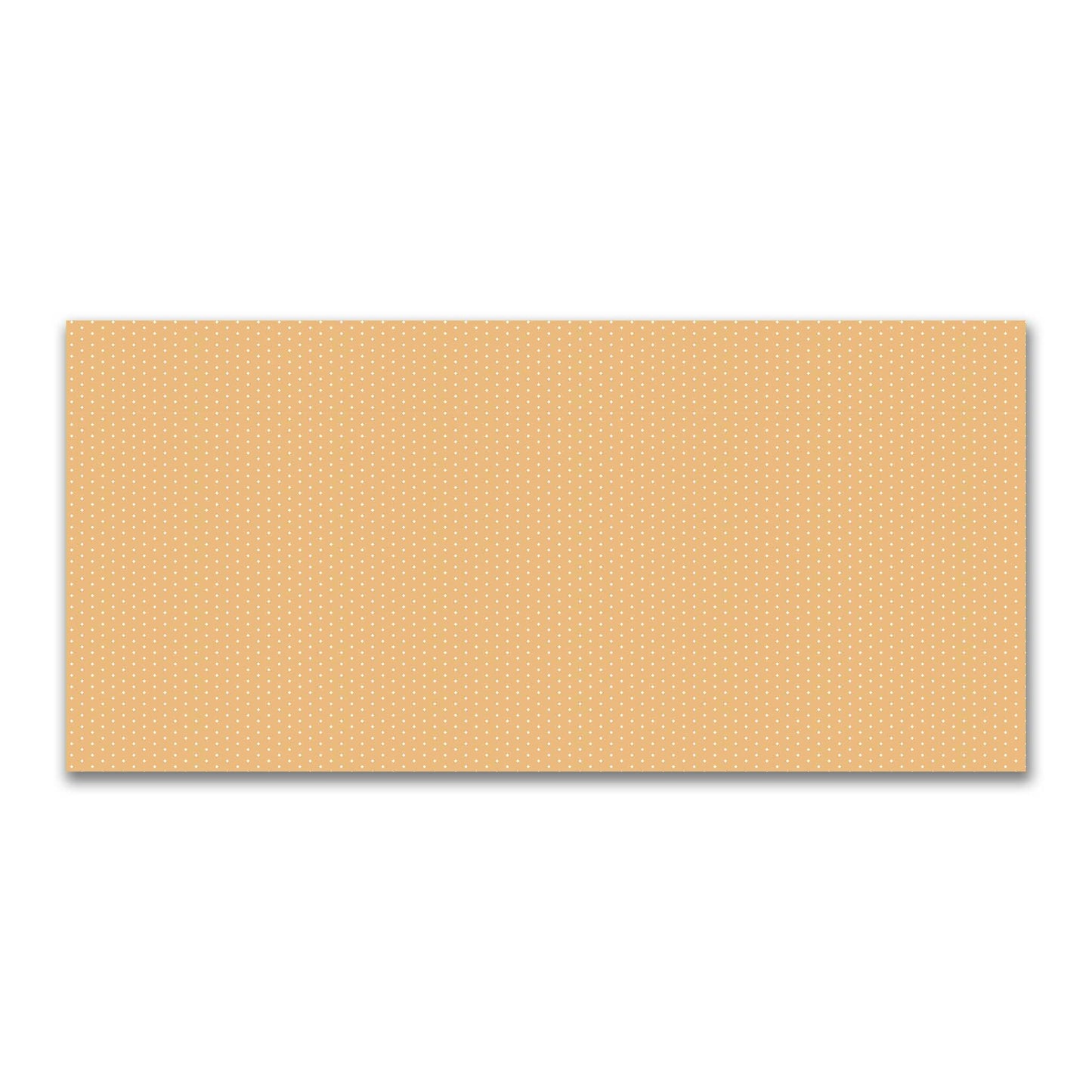 Cotton Canvas Fabric with Fine Off-White Diamonds on Orange, FACC-1232-112