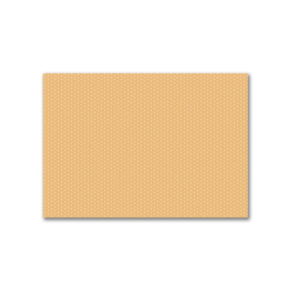 Cotton Canvas Fabric with Fine Off-White Diamonds on Orange, FACC-1232-112