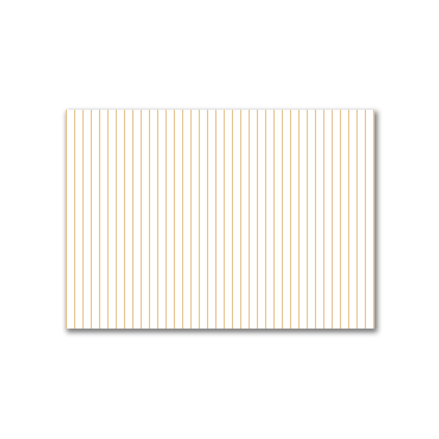 Off-White Cotton Canvas Fabric with Fine Orange Stripes, FACC-1232-151