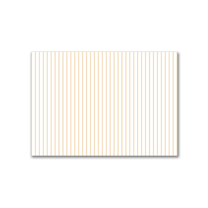 Off-White Cotton Canvas Fabric with Fine Orange Stripes, FACC-1232-151