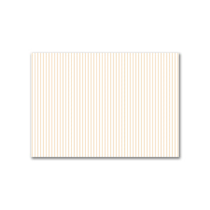 Off-White Cotton Canvas Fabric with Fine Orange Stripes, FACC-1232-151