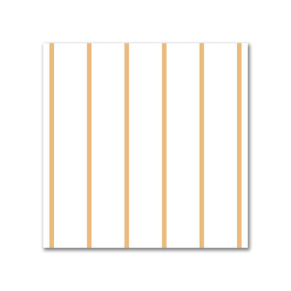Off-White Cotton Canvas Fabric with Fine Orange Stripes, FACC-1232-151