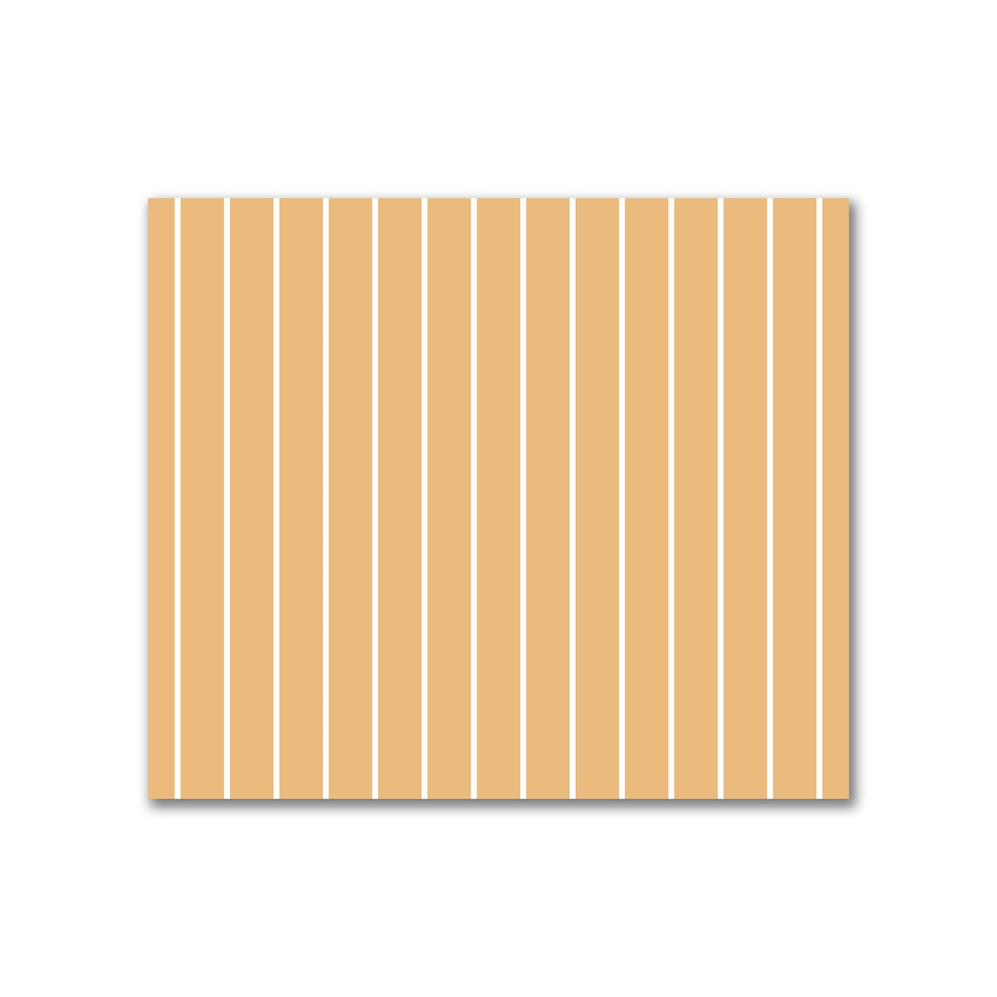 Cotton Canvas Fabric with Fine Off-White Stripes on Orange, FACC-1232-152