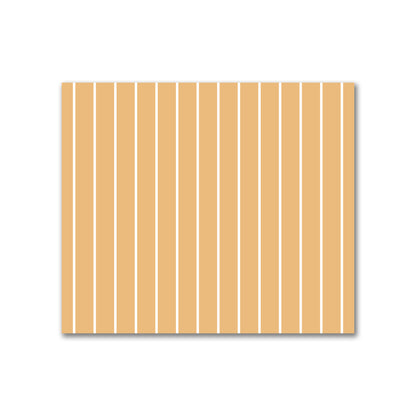 Cotton Canvas Fabric with Fine Off-White Stripes on Orange, FACC-1232-152