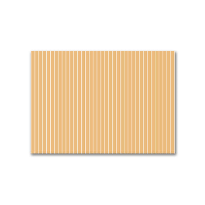 Cotton Canvas Fabric with Fine Off-White Stripes on Orange, FACC-1232-152