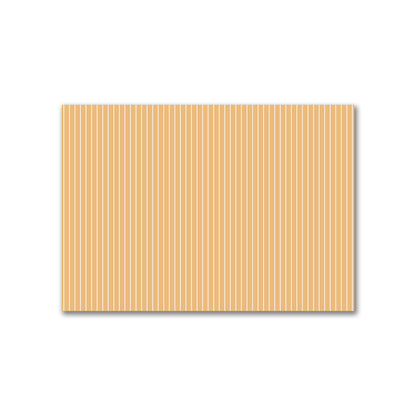 Cotton Canvas Fabric with Fine Off-White Stripes on Orange, FACC-1232-152