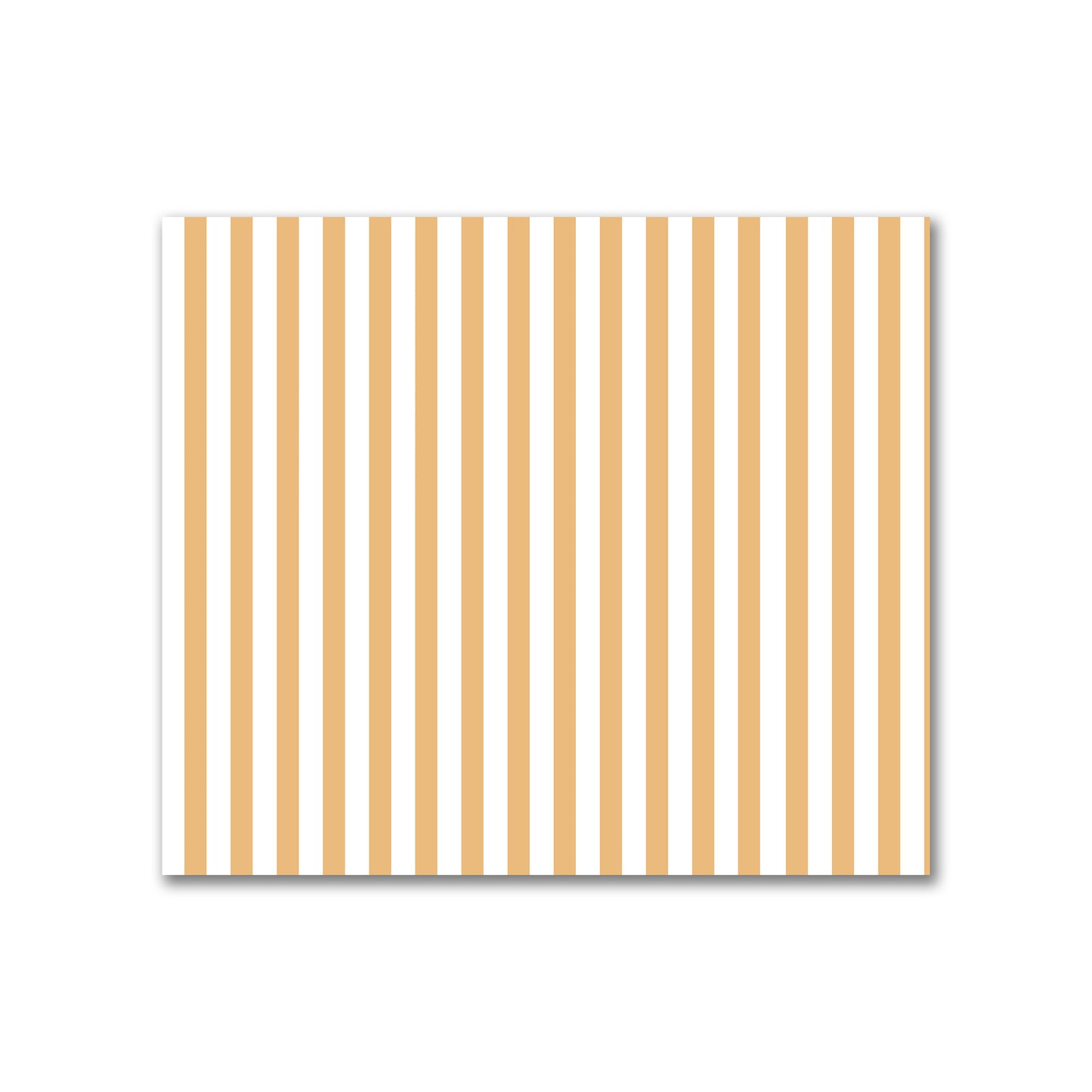 Off-White Cotton Canvas Fabric with Thin Orange Bars, FACC-1232-241