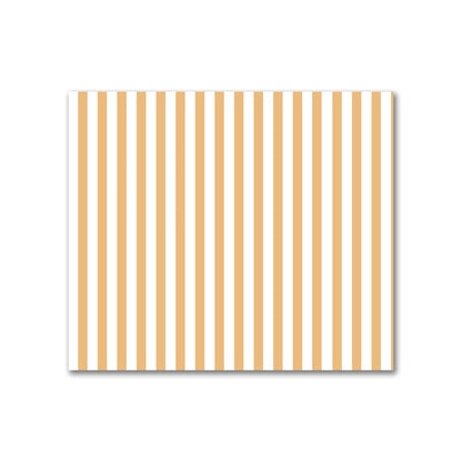 Off-White Cotton Canvas Fabric with Thin Orange Bars, FACC-1232-241