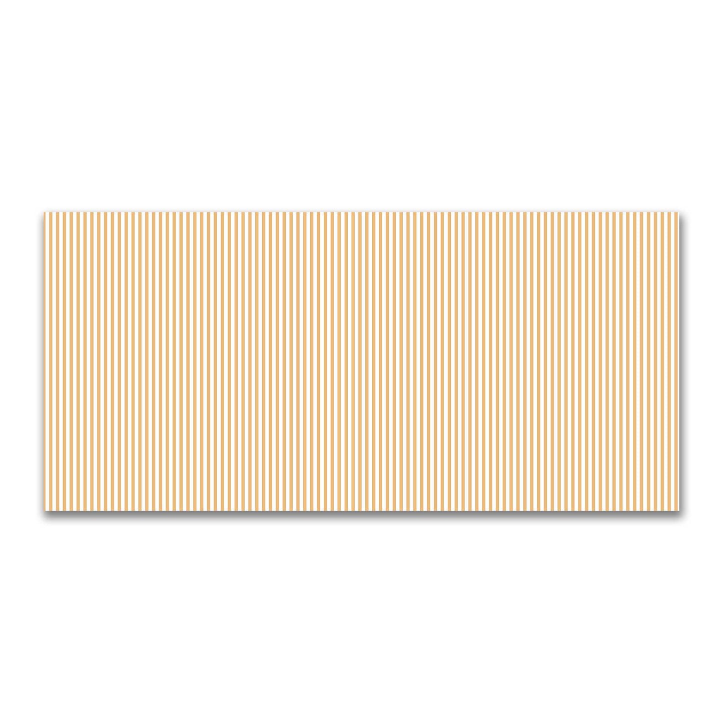 Off-White Cotton Canvas Fabric with Thin Orange Bars, FACC-1232-241