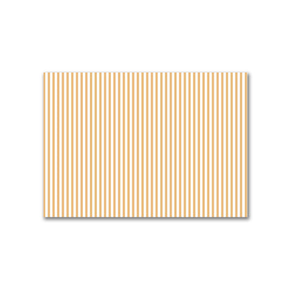 Off-White Cotton Canvas Fabric with Thin Orange Bars, FACC-1232-241