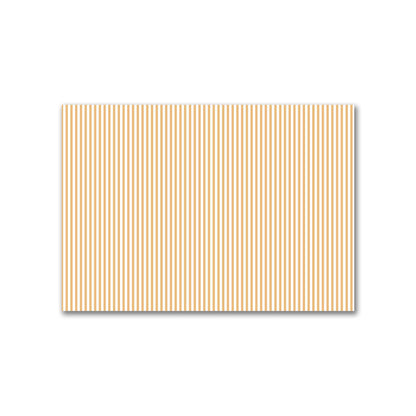 Off-White Cotton Canvas Fabric with Thin Orange Bars, FACC-1232-241