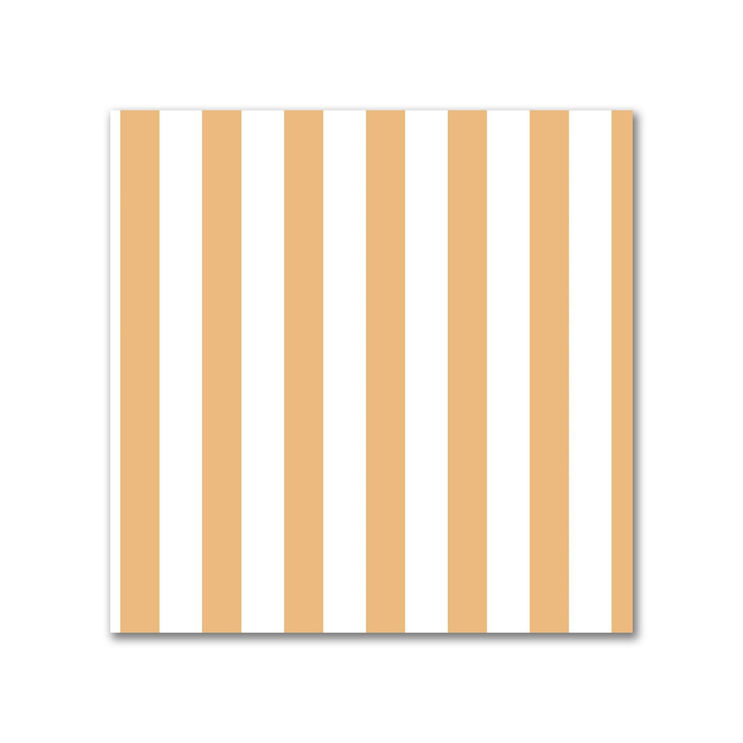 Off-White Cotton Canvas Fabric with Thin Orange Bars, FACC-1232-241
