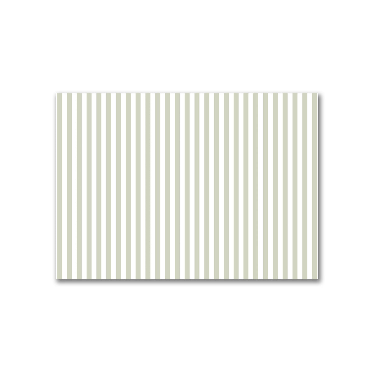 Off-White Cotton Canvas Fabric with Pale Green Bars | 1 metre - 1 x 1.4 m / 39 x 55 inches