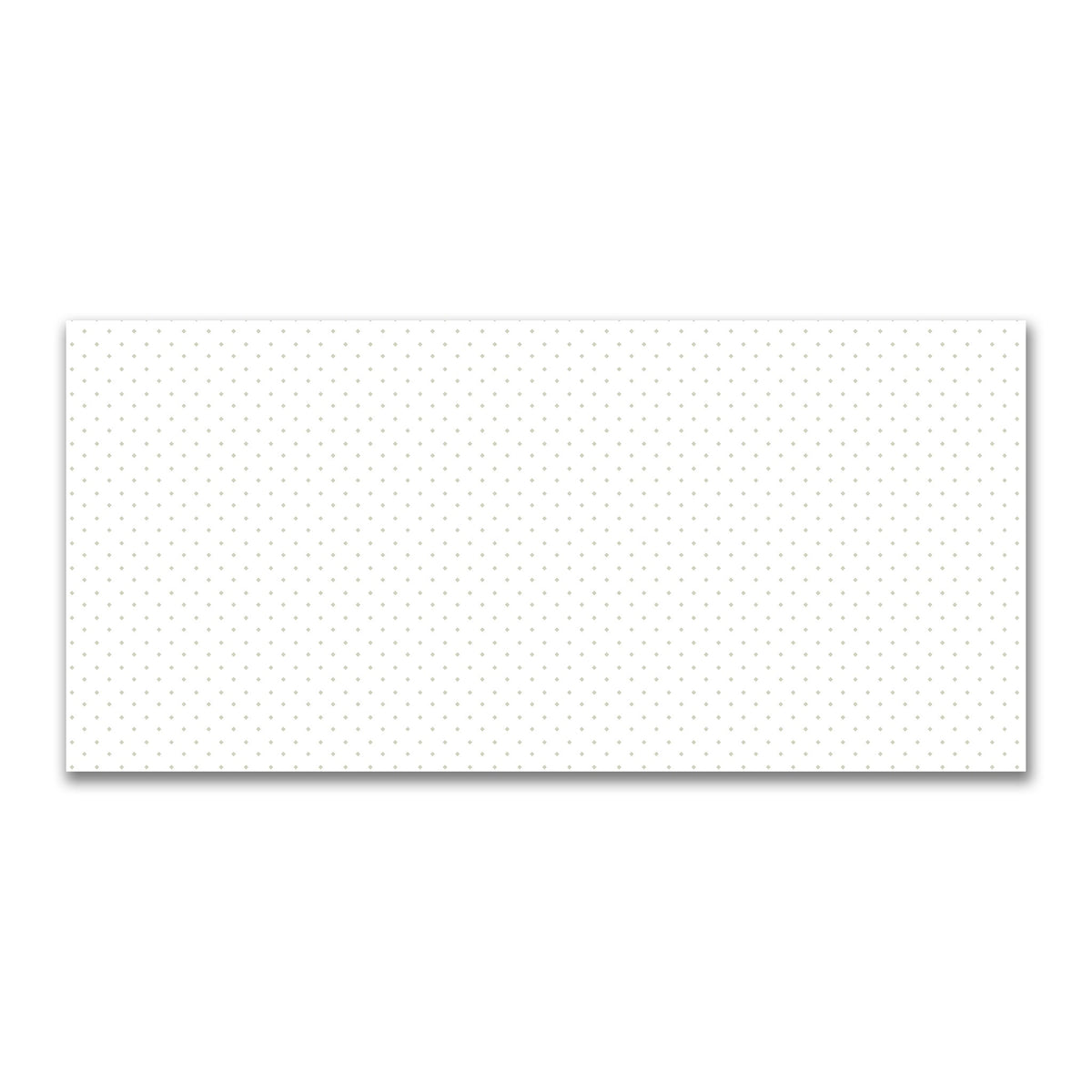Off-White Cotton Canvas Fabric with Pale Green Diamonds | 3 metres - 3 x 1.4 m / 117 x 55 inches