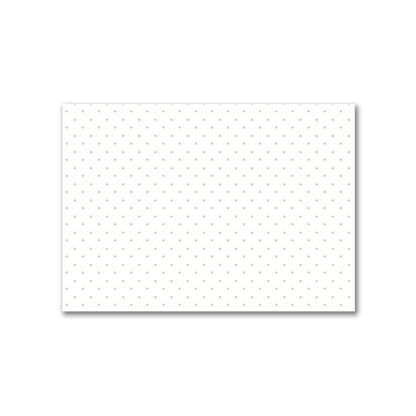 Off-White Cotton Canvas Fabric with Pale Green Diamonds | 1 metre - 1 x 1.4 m / 39 x 55 inches