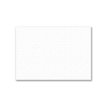 Off-White Cotton Canvas Fabric with Pale Green Diamonds | 2 metres - 2 x 1.4 m / 78 x 55 inches