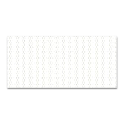 Off-White Cotton Canvas Fabric with Fine Pale Green Diamonds | 3 metres - 3 x 1.4 m / 117 x 55 inches
