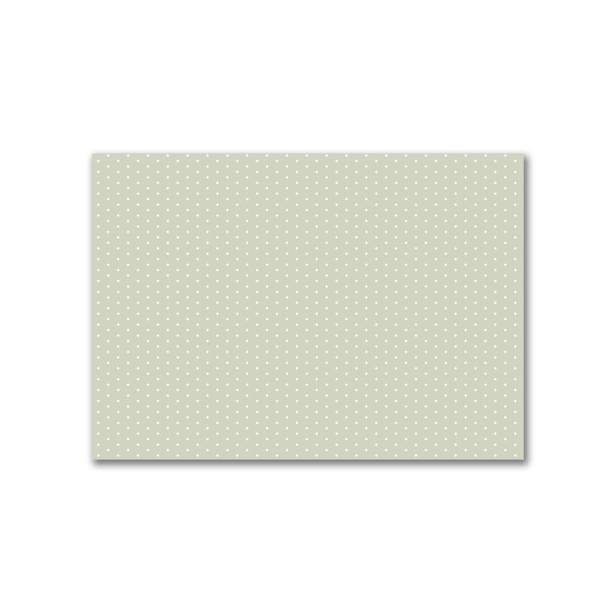 Cotton Canvas Fabric with Fine Off-White Diamonds on Pale Green | 1 metre - 1 x 1.4 m / 39 x 55 inches