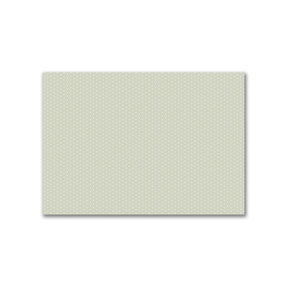Cotton Canvas Fabric with Fine Off-White Diamonds on Pale Green | 2 metres - 2 x 1.4 m / 78 x 55 inches