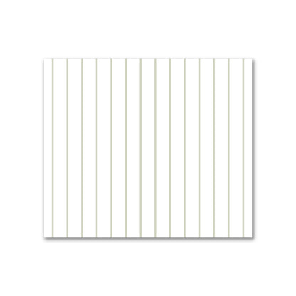 Off-White Cotton Canvas Fabric with Fine Pale Green Stripes | Quarter - 54 x 46 cm / 21 x 18 inches