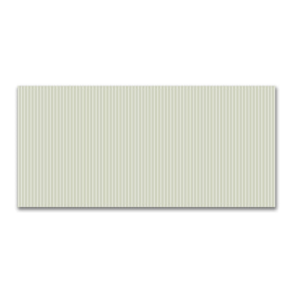 Cotton Canvas Fabric with Fine Off-White Stripes on Pale Green | 3 metres - 3 x 1.4 m / 117 x 55 inches