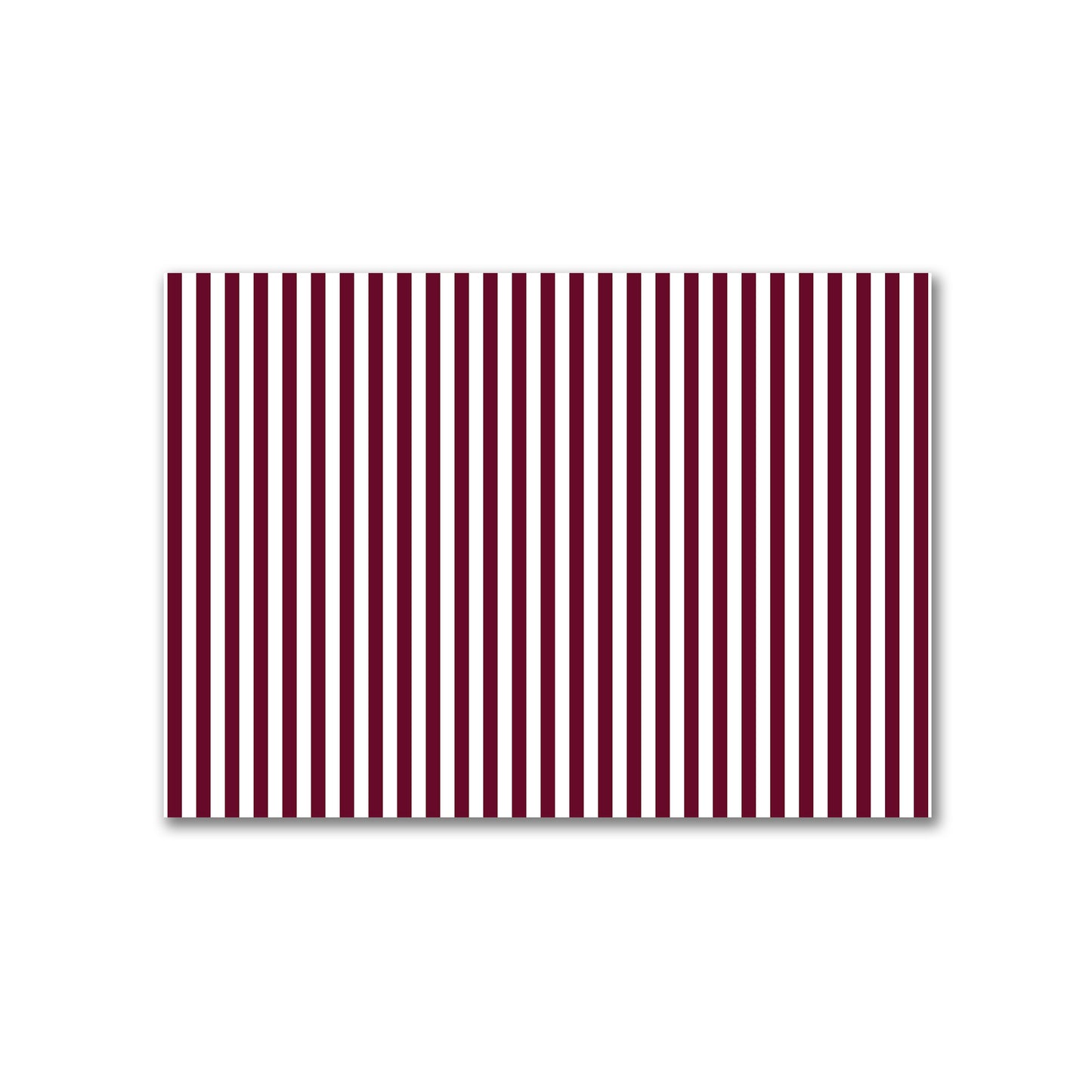 Off-White Cotton Canvas Fabric with Burgundy Red Bars, FACC-1281-051