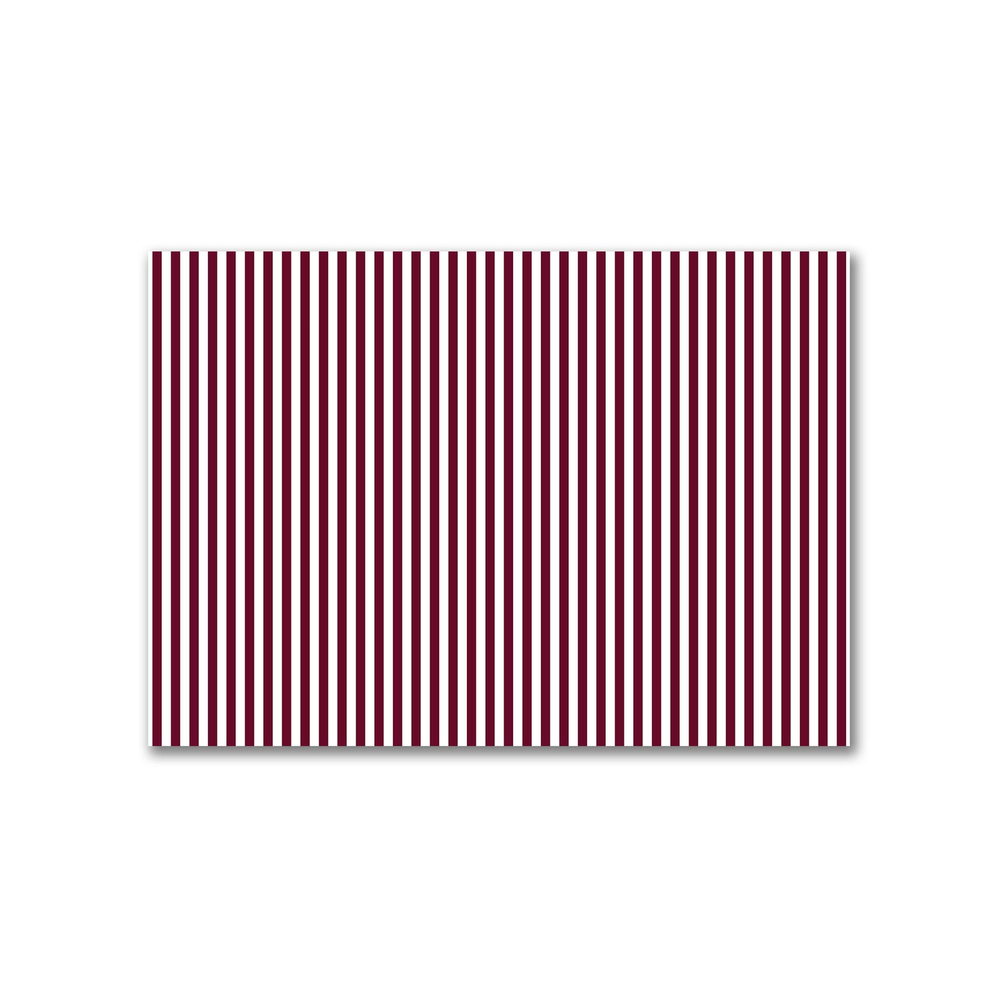 Off-White Cotton Canvas Fabric with Burgundy Red Bars, FACC-1281-051