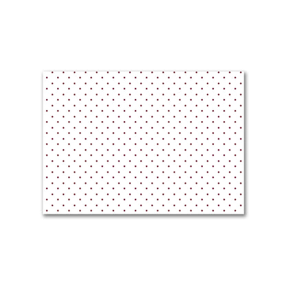 Off-White Cotton Canvas Fabric with Burgundy Red Diamonds, FACC-1281-101