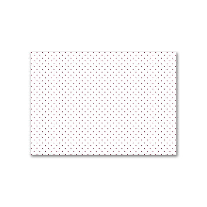 Off-White Cotton Canvas Fabric with Burgundy Red Diamonds, FACC-1281-101
