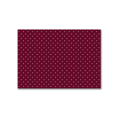 Cotton Canvas Fabric with Off-White Diamonds on Burgundy Red, FACC-1281-102