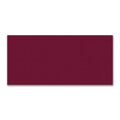 Cotton Canvas Fabric with Fine Off-White Diamonds on Burgundy Red, FACC-1281-112
