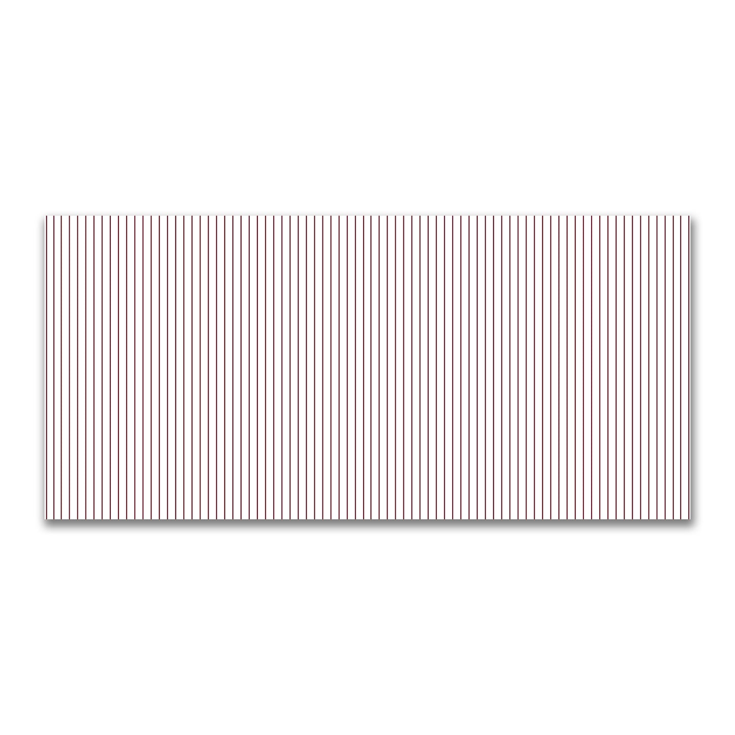Off-White Cotton Canvas Fabric with Fine Burgundy Red Stripes, FACC-1281-151