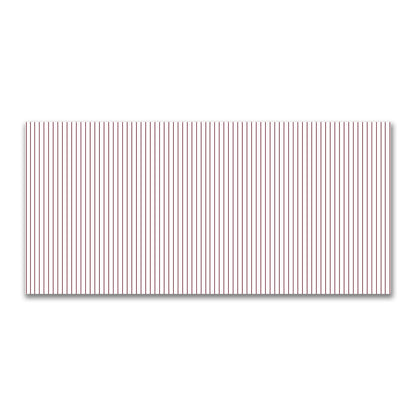 Off-White Cotton Canvas Fabric with Fine Burgundy Red Stripes, FACC-1281-151