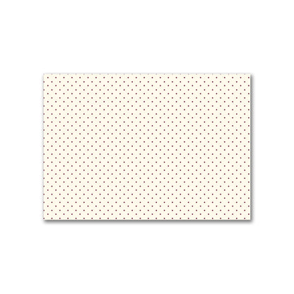 Cotton Canvas Fabric with Burgundy Red Diamonds on Pale Cream, FACC-1283-101