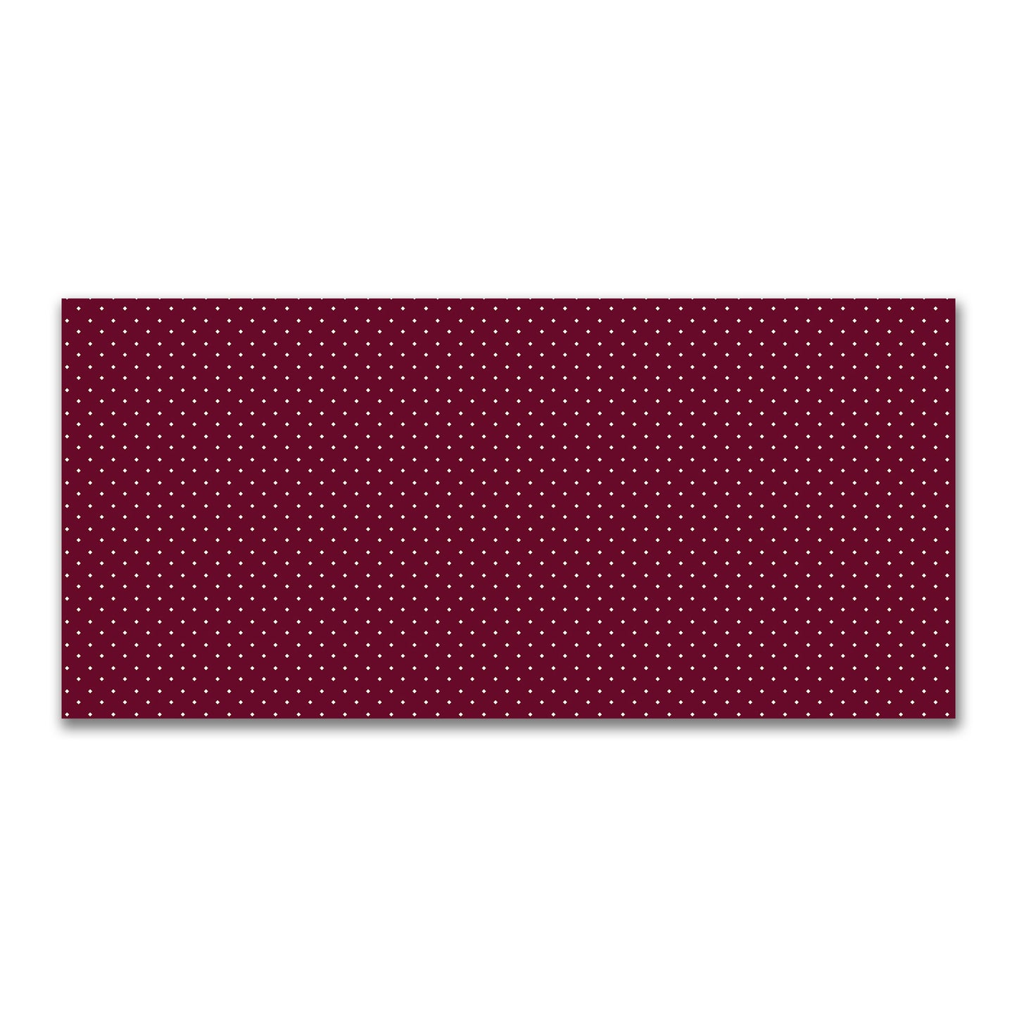 Cotton Canvas Fabric with Pale Cream Diamonds on Burgundy Red, FACC-1283-102