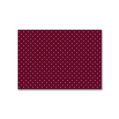 Cotton Canvas Fabric with Pale Cream Diamonds on Burgundy Red, FACC-1283-102