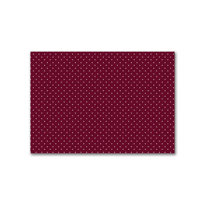 Cotton Canvas Fabric with Pale Cream Diamonds on Burgundy Red, FACC-1283-102
