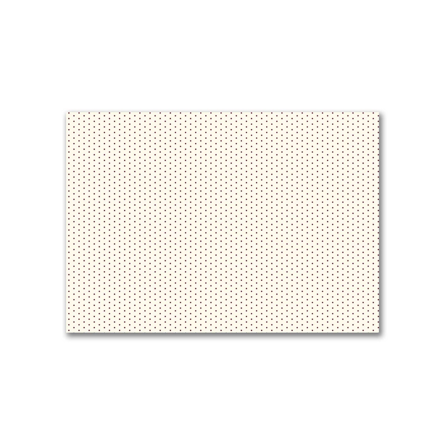 Cotton Canvas Fabric with Fine Burgundy Red Diamonds on Pale Cream, FACC-1283-111