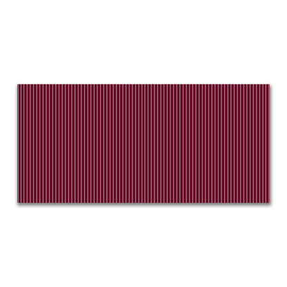 Cotton Canvas Fabric with Fine Pale Cream Stripes on Burgundy Red, FACC-1283-152