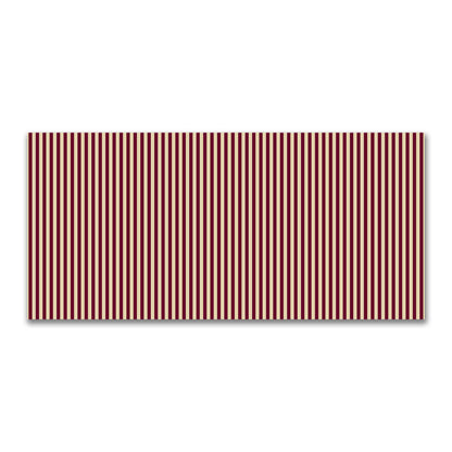 Cotton Canvas Fabric with Burgundy Red Bars on Tan, FACC-1284-051