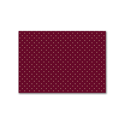 Cotton Canvas Fabric with Tan Diamonds on Burgundy Red, FACC-1284-102