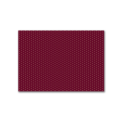 Cotton Canvas Fabric with Fine Tan Diamonds on Burgundy Red, FACC-1284-112